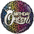 Convergram Mylar & Foil Birthday Queen Hololographic 18″ Balloon