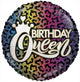Birthday Queen Hololographic 18″ Balloon