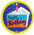 Convergram Mylar & Foil Birthday Slice Of Cake 18″ Balloon