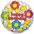 Convergram Mylar & Foil Birthday Smiley 18″ Balloon