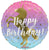 Convergram Mylar & Foil Birthday Unicorn Silhouette 18″ Balloon