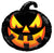 Convergram Mylar & Foil Black Pumpkin 18″ Balloon