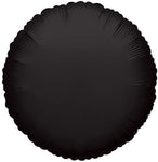 Convergram Mylar & Foil Black Round 18″ Metallized Balloon