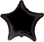 Convergram Mylar & Foil Black Star 18″ Balloon