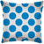 Convergram Mylar & Foil Blue Circles Polka Dot Clear View 18″ Balloon