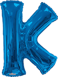 Blue Letter K 34″ Balloon