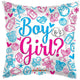Boy or Girl? 18″ Square Foil Balloon
