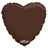 Convergram Mylar & Foil Chocolate Heart 18″ Balloon