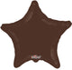Chocolate Star 18″ Balloon