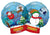 Convergram Mylar & Foil Christmas Snowglobe 18″ Clear View Balloon