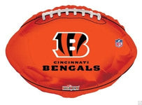 Convergram Mylar & Foil Cincinnati Bengals NFL Football 18″ Football Foil Balloon