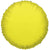 Convergram Mylar & Foil Citrine Yellow Round 18″ Balloon