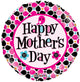 Globo Foil 18″ Happy Mothers Day Dots