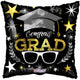 Congrats Grad Glasses Globo de 18″