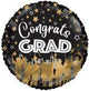 Congrats Grad Graduation Silhouettes 18″ Balloon