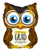 Globo Felicidades Grad Owl 28″