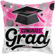 Congrats Grad Pink Graduación Globo de 18″