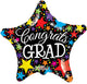 Felicidades Grad Star Gellibean Globo de 18″