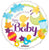 Convergram Mylar & Foil Congrats On Your New Baby 18" Gellibean Balloon