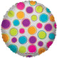 Decorative Circles 18″ Clear View Balloon