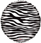 Globo Decorador Zebra Print 18″ 🦓