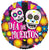 Convergram Mylar & Foil Día De Muertos 18″ Balloon