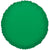Convergram Mylar & Foil Emerald Green Round 18″ Metallized Balloon