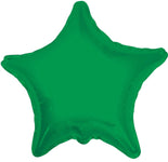 Convergram Mylar & Foil Emerald Green Star 18″ Balloon