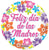 Convergram Mylar & Foil Feliz Día De Las Madres Colorful Flowers 18″ Balloon