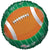 Convergram Mylar & Foil Football 18″ Balloon