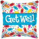 Get Well Bandids Globo de 18″