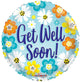 Get Well Soon Daisies 18″ Balloon