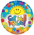 Convergram Mylar & Foil Get Well Sunshine 09″ Balloon