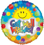 Convergram Mylar & Foil Get Well Wishes 18″ Balloon