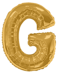 Gold Letter G 34″ Balloon
