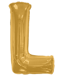 Gold Letter L 34″ Balloon