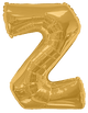 Gold Letter Z 34″ Balloon