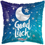 Good Luck Moon & Stars 18″ Balloon