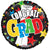 Convergram Mylar & Foil Grad Banner & Stars 18″ Balloon