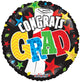 Grad Banner &amp; Stars Globo de 18″