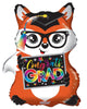 Grad Fox Shape 18″ Balloon