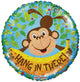 Hang In There Monkey 18″ Holographic Balloon
