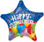 Happy Anniversary Festive Star 18″ Balloon