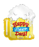 Convergram Mylar & Foil Happy Beer Day Mug 18″ Balloon