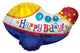 Happy Birthday Airplane 3D Balloon 24″ Balloon