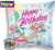 Convergram Mylar & Foil Happy Birthday Bike with Flowers Bicycle 18″ Balloon