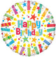 Happy Birthday Candles 18″ Balloon