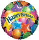 Happy Birthday Festive 9″ Balloon (requires heat-sealing)