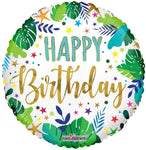 Convergram Mylar & Foil Happy Birthday Jungle 18″ Balloon
