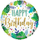 Happy Birthday Jungle 18″ Balloon